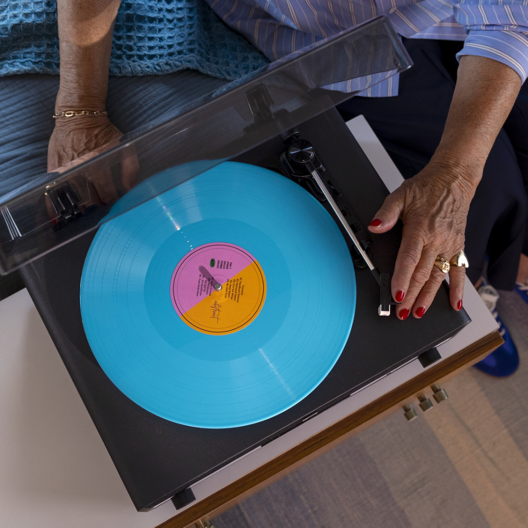 3-speed turntable