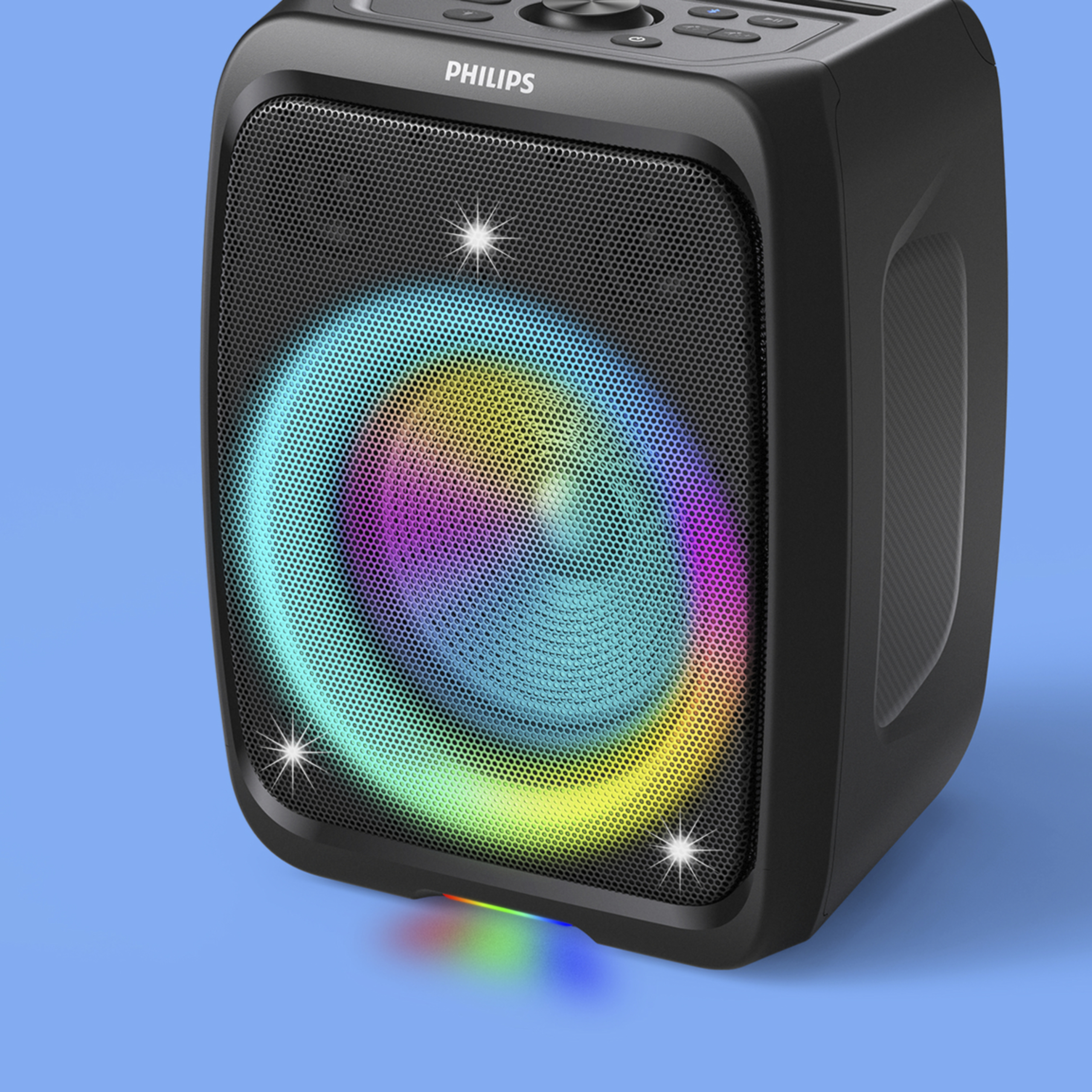 Beat-Synced Rainbow Lighting