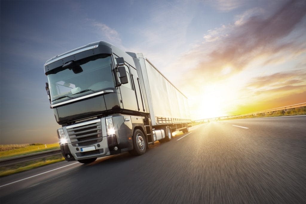 semi-truck-driving-highway-hands-free-communication